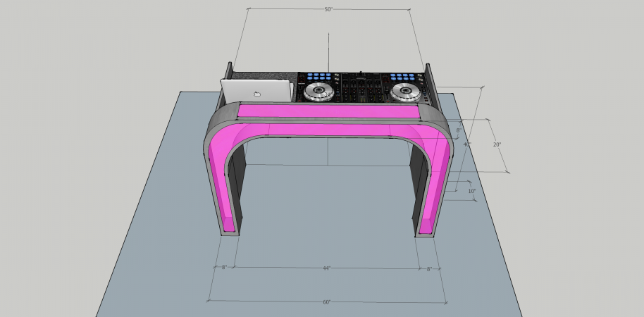 Illuminated DJ Table #207<br>2,436 x 1,200<br>Published 7 years ago
