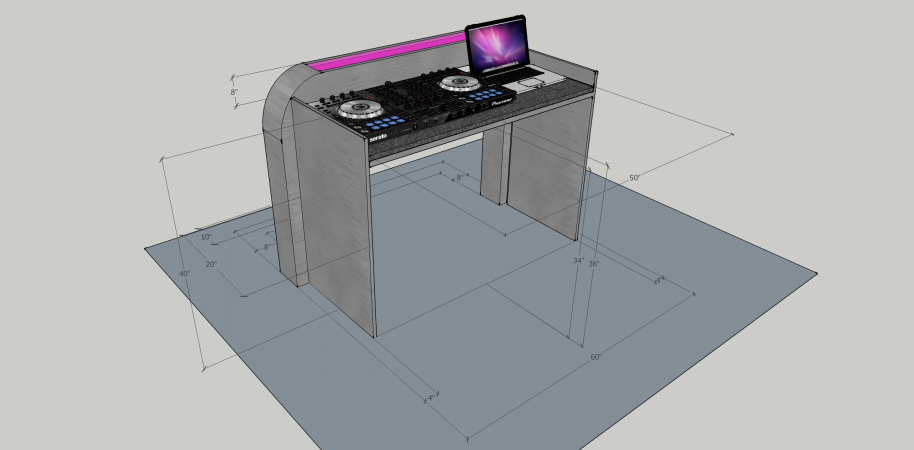 Illuminated DJ Table #208<br>2,436 x 1,200<br>Published 7 years ago